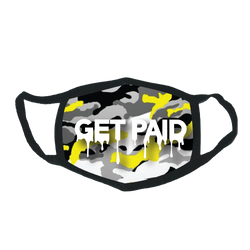Get Paid Sliver with Yellow Camo Mask