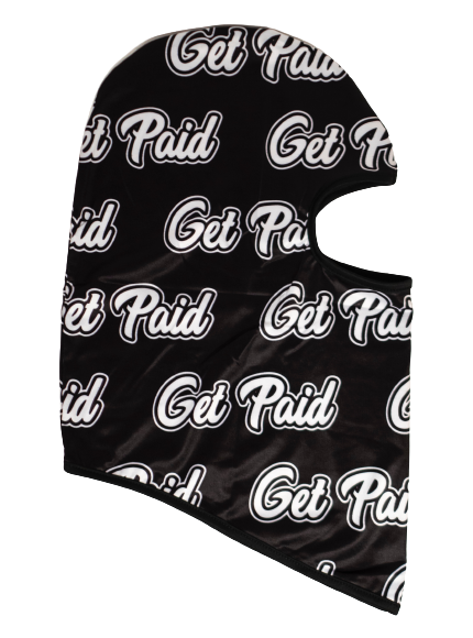 Get Paid Black/White Balaclava