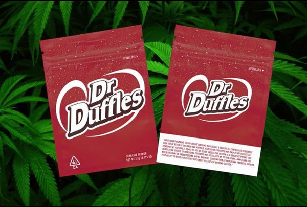 Dr.Duffles Frosted Gelato Mylar Bags